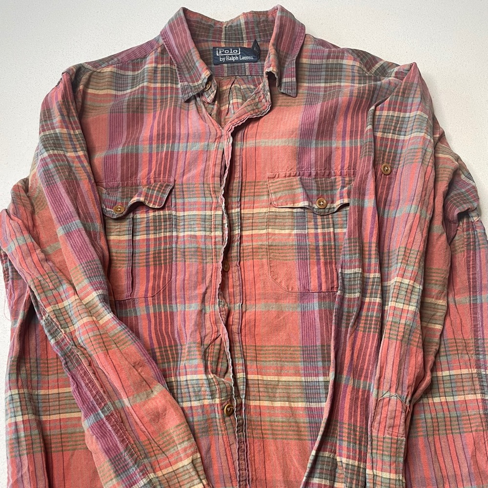 Men’s Ralph Lauren Ruffled Fabric Shirt